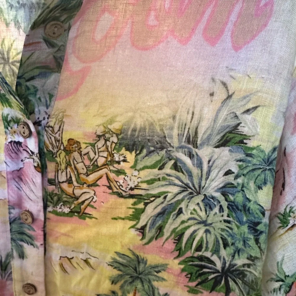 Zimmermann Multicolor Tropical Print Fabric - Picture 8 of 14